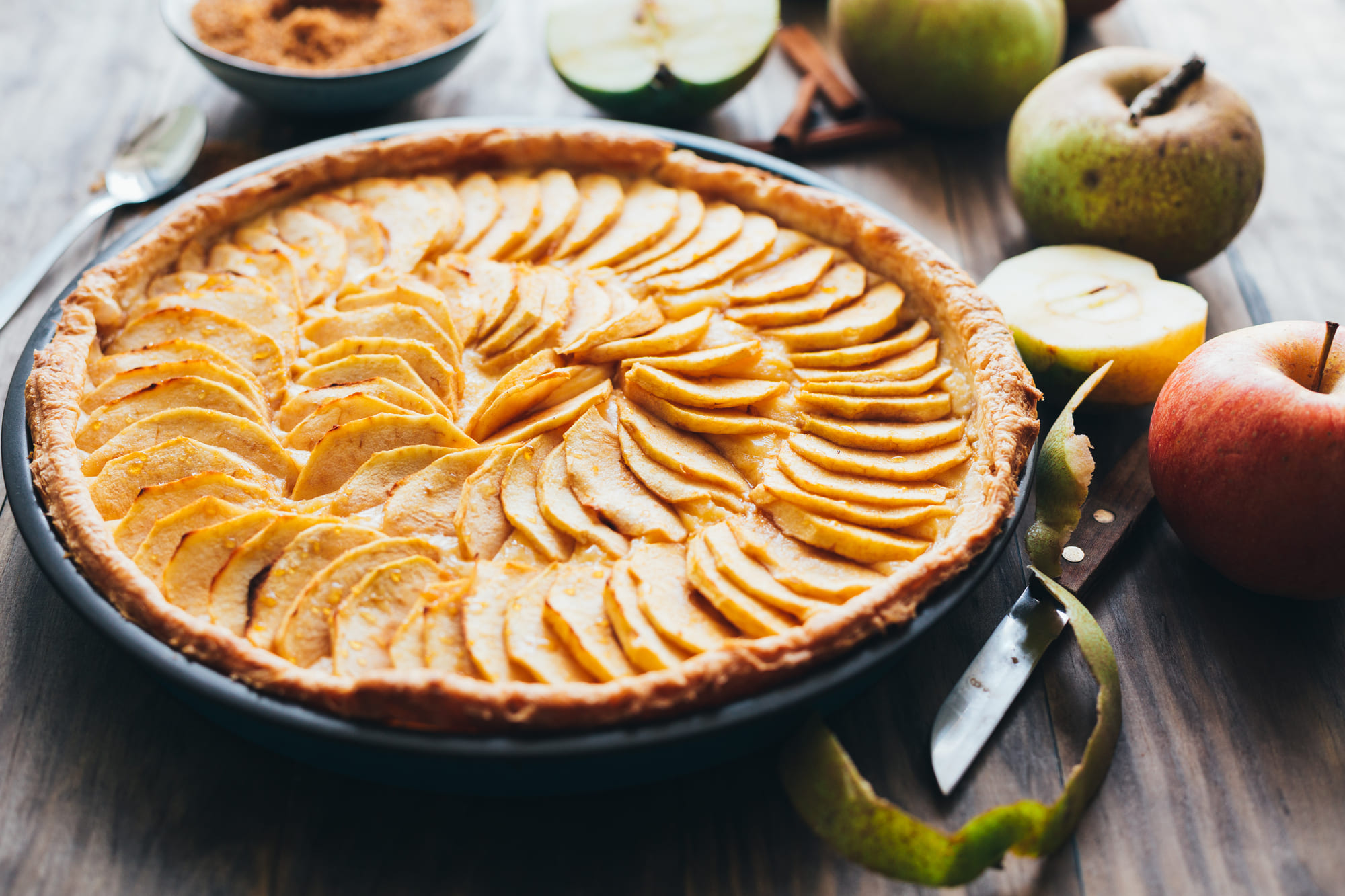 Les différentes recettes de tarte aux pommes